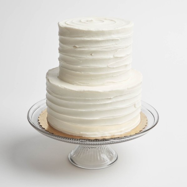 GOLD PACKAGE - 2 Tier Cake with 3 dozen treats – bleu royale cakes
